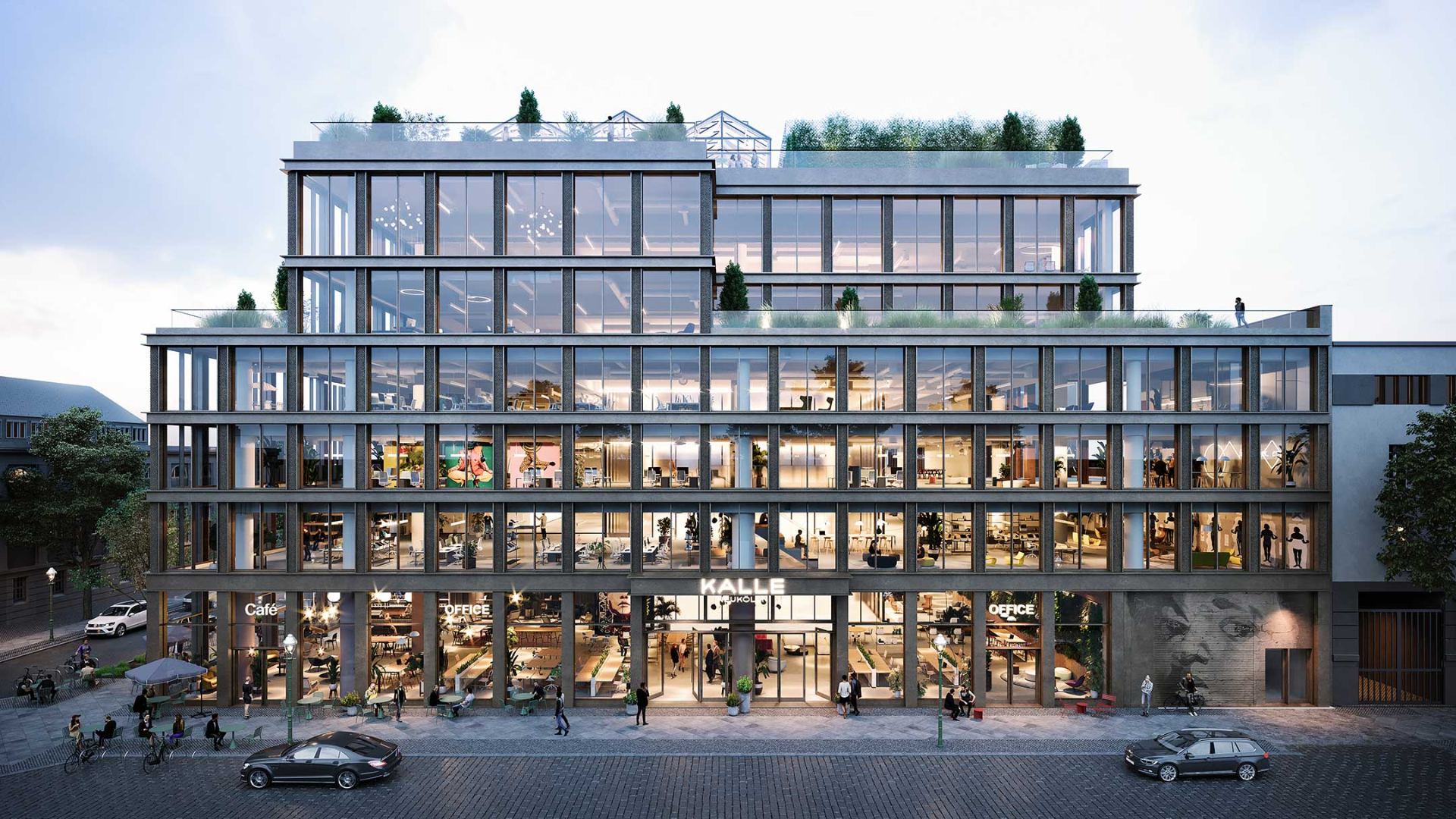 The Delta Campus Berlin building exterior in Neukölln