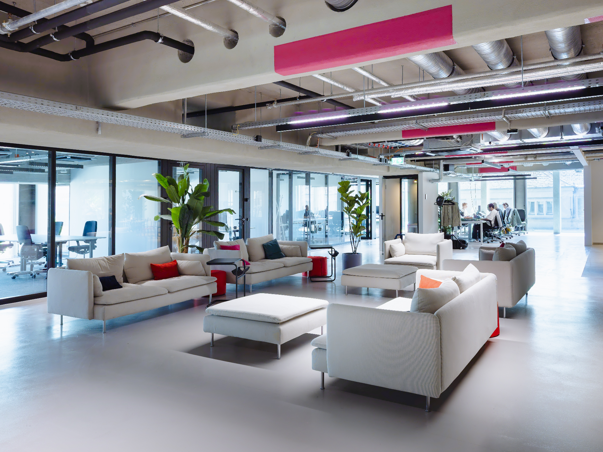 Premium coworking design at The Delta Campus Berlin