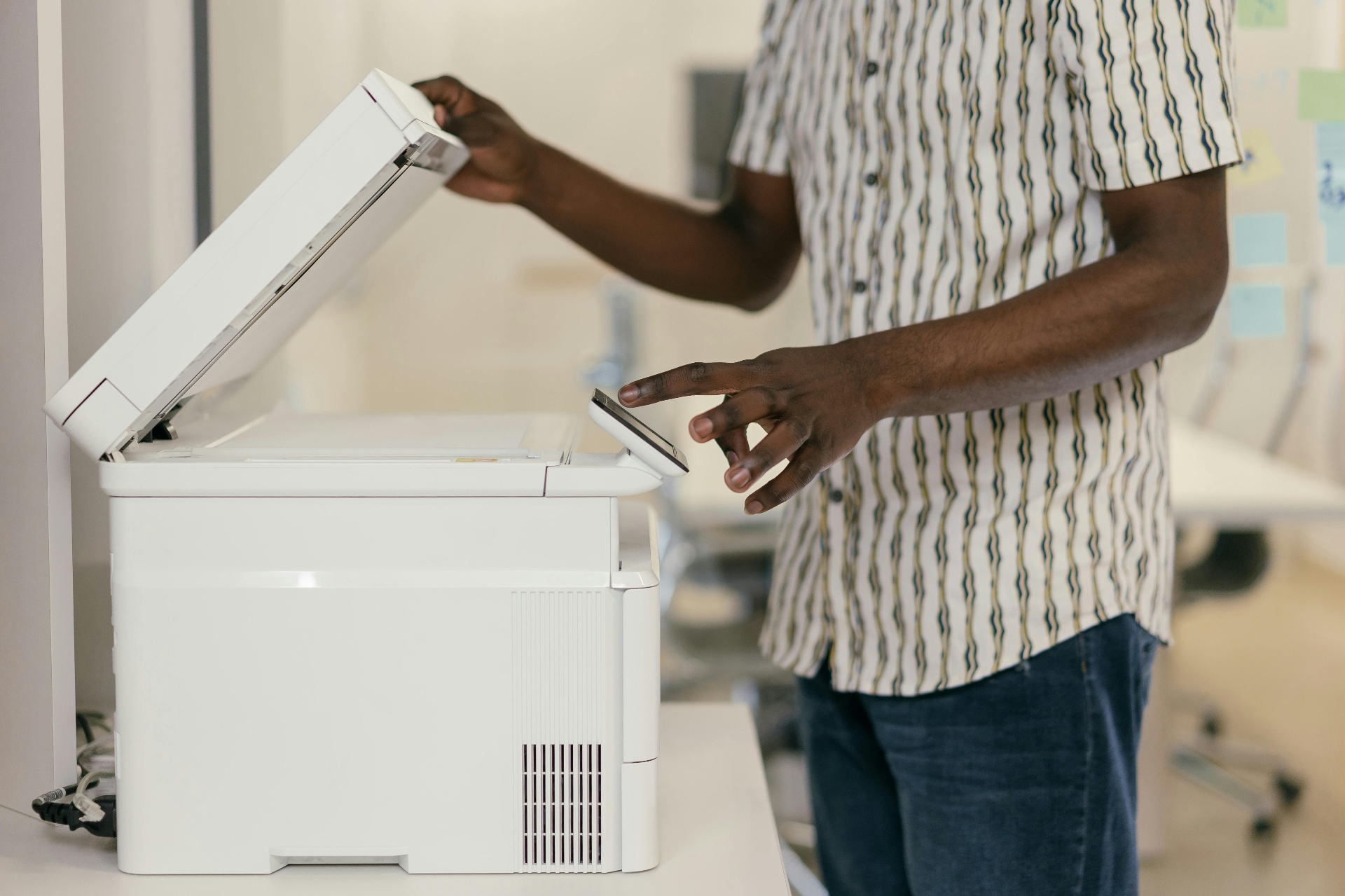 Printing and scanning facilities at The Delta Campus Berlin